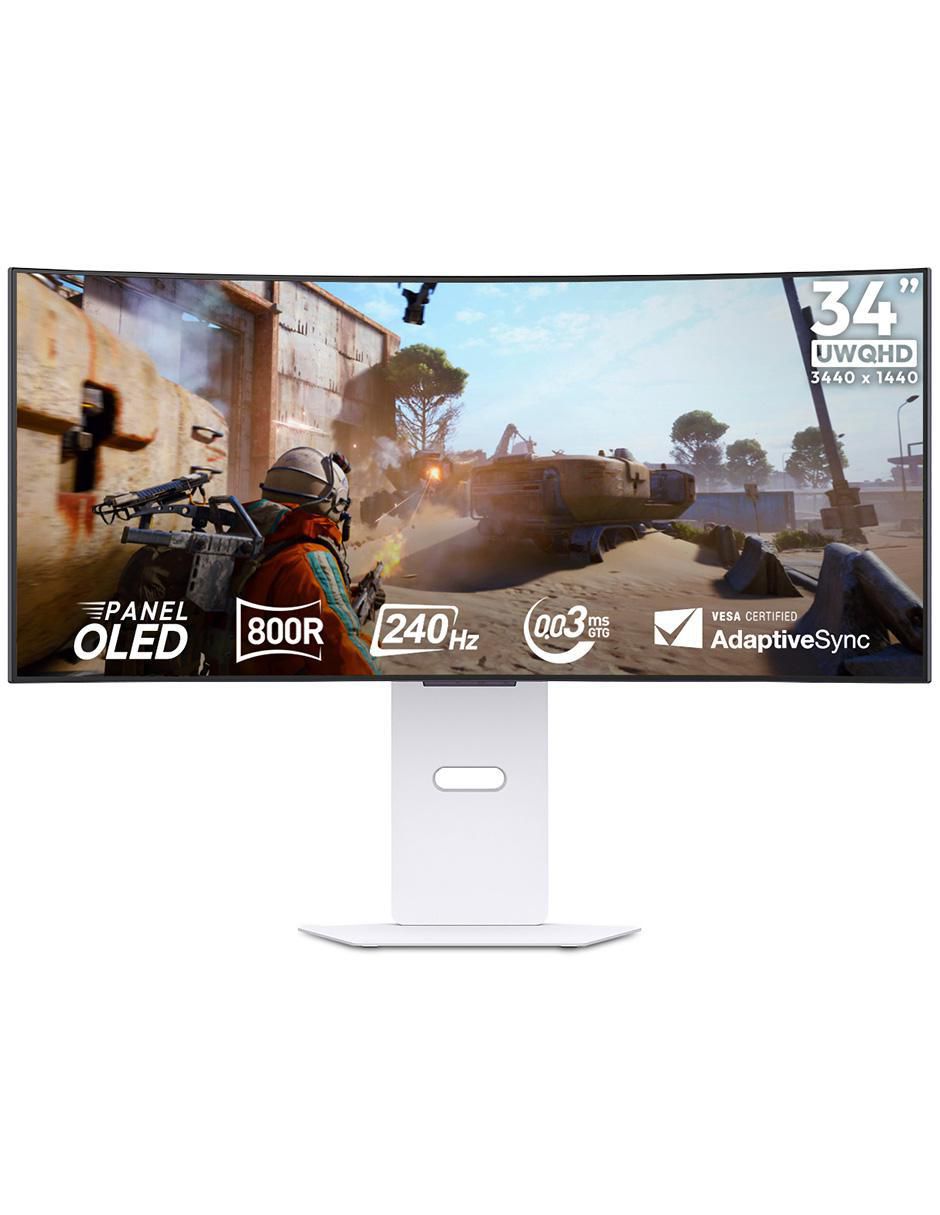 Monitor gamer Ultragear Standard UWQHD 34 pulgadas 34GX90SA-W 1