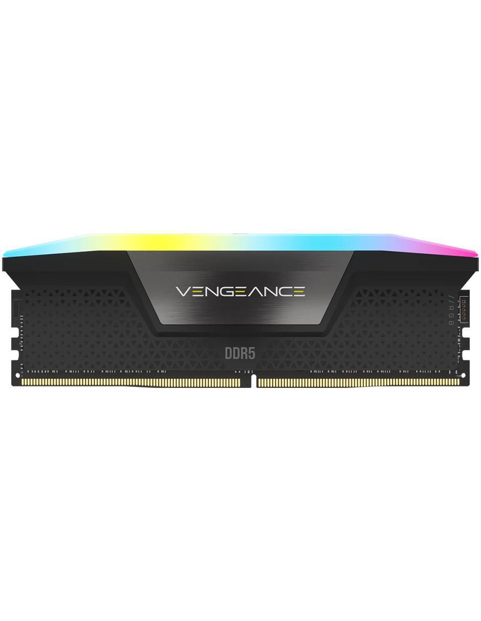 Set memoria RAM DDR5 Corsair 16 GB Vengeance RGB 5200MHz 2 piezas
