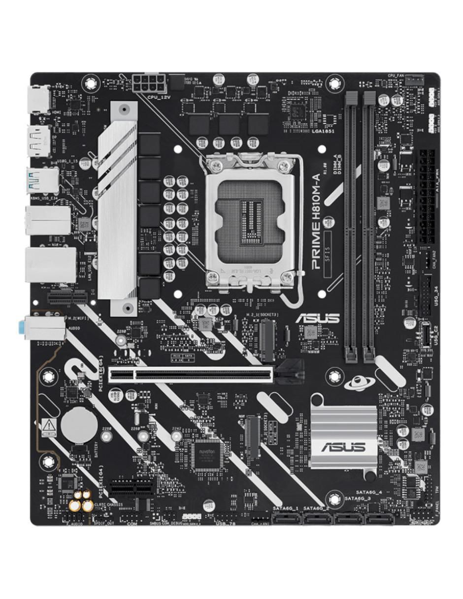 Tarjeta madre Prime H810M-A-CSM compatible con procesador Intel