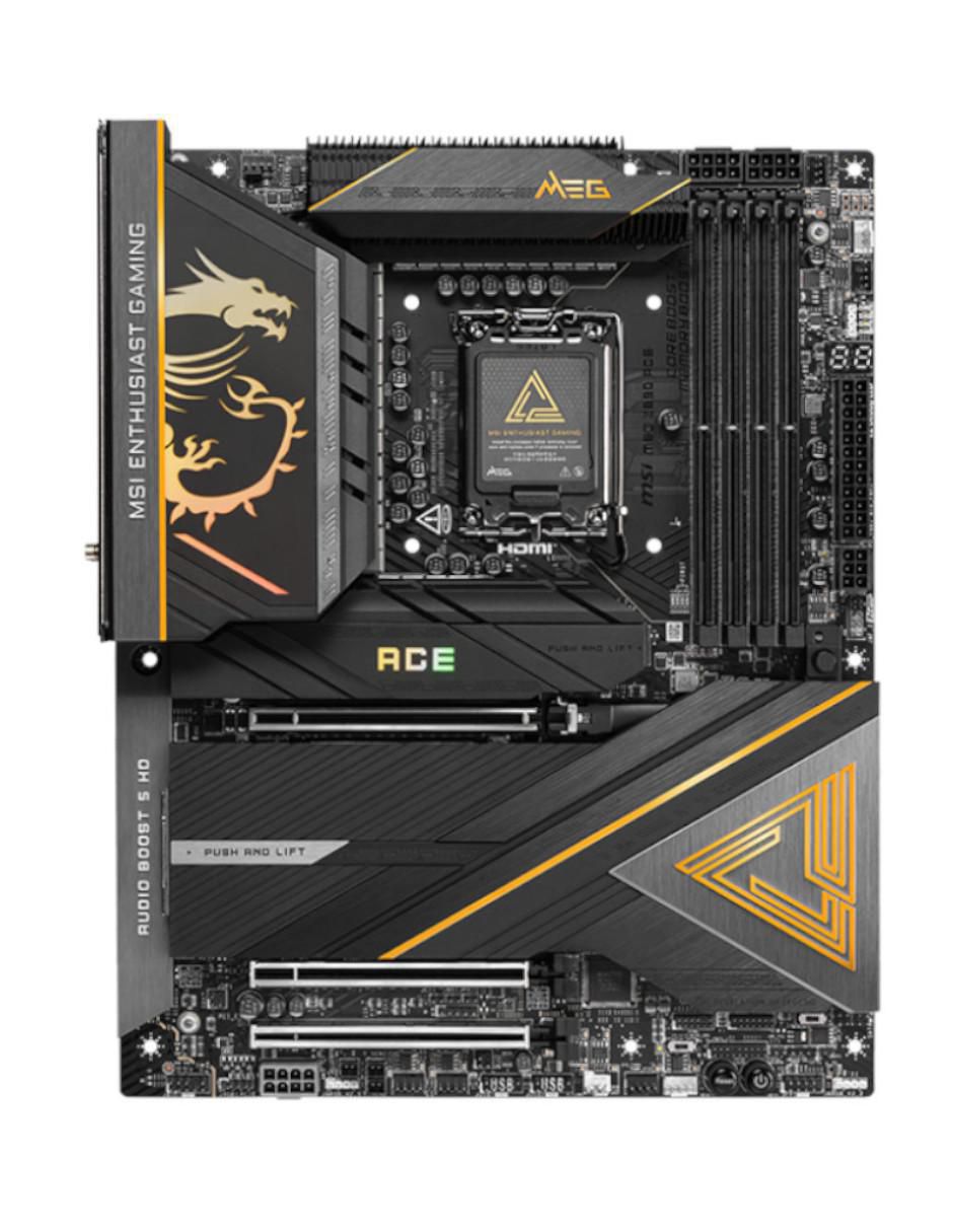 Tarjeta madre MEG Z890 compatible con procesador Intel