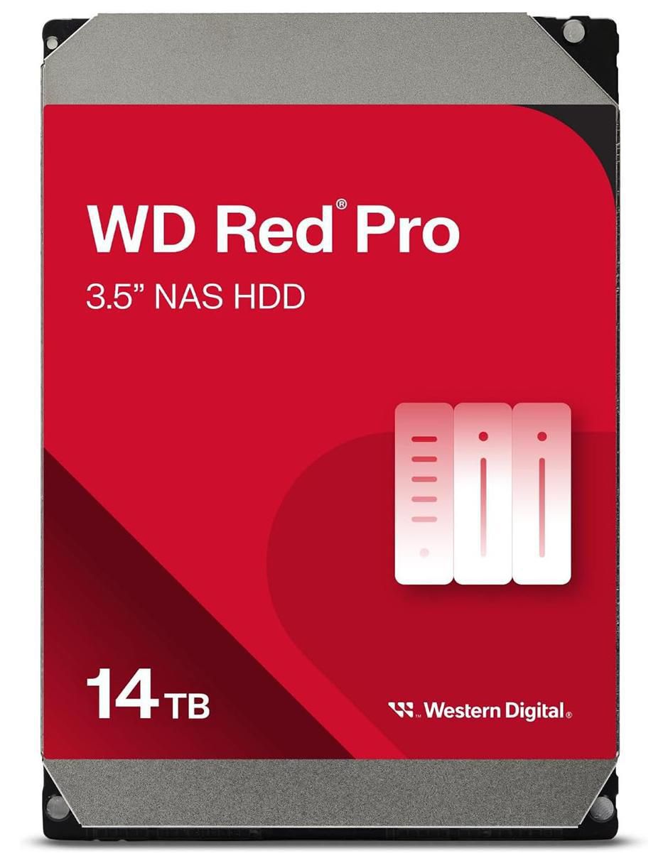 Disco duro interno Western Digital de 14 TB