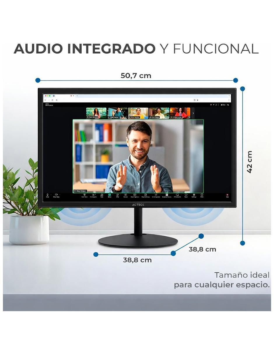 Monitor Acteck AC-943253 VA Full HD 21.5 pulgadas Captive Lite CL215