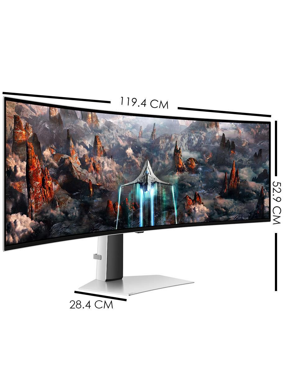 Monitor Gamer Samsung lS49CG932SNXZA XDR DQHD 49 pulgadas Odyssey G9 G93SC