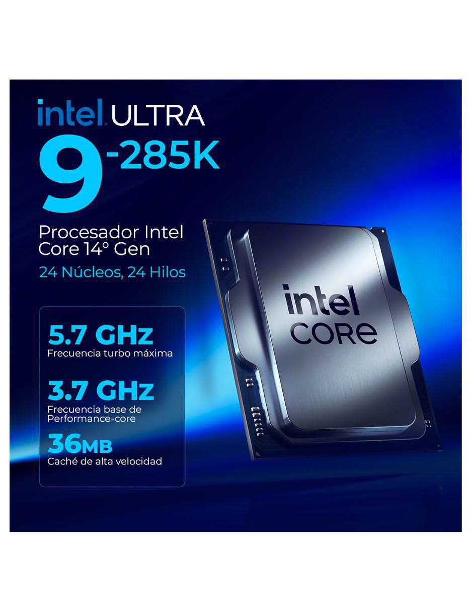 Computadora gamer Xtreme Pc Gaming XTMSIU964GB55080110RW Intel Core Ultra 9 285K NVIDIA GeForce RTX 5080 32 GB RAM 1 TB SSD