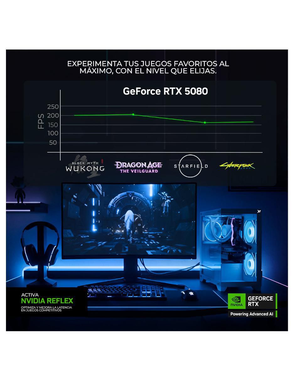 Computadora gamer Xtreme Pc Gaming XTMSIU964GB55080110RW Intel Core Ultra 9 285K NVIDIA GeForce RTX 5080 32 GB RAM 1 TB SSD