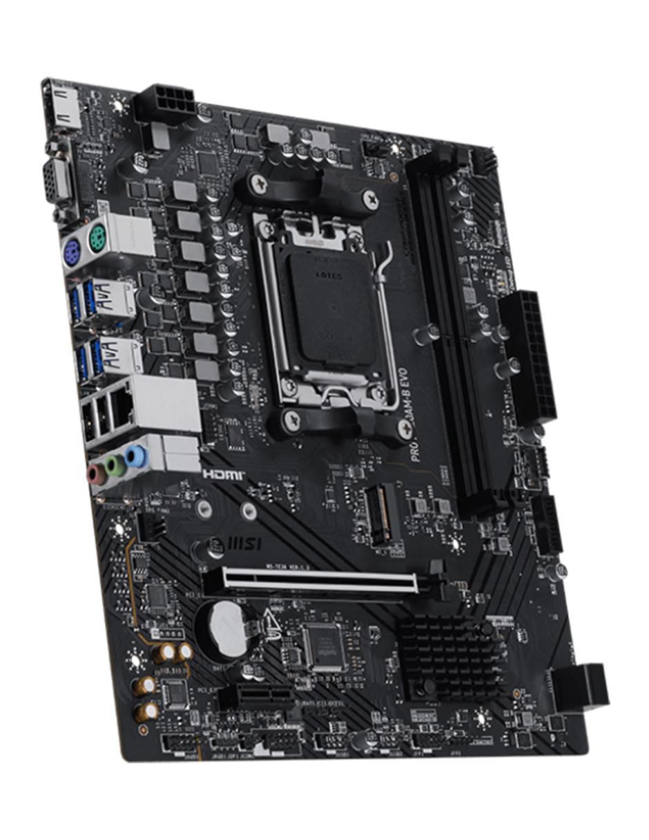 Tarjeta madre PRO A620AM- EVO compatible con procesador AMD 3