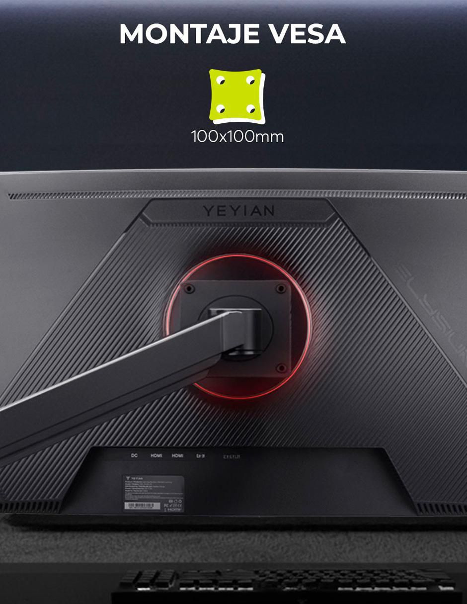 Monitor gamer IPS UWQHD 34 pulgadas ELYSIUM34 YMC-IP434-P2 10