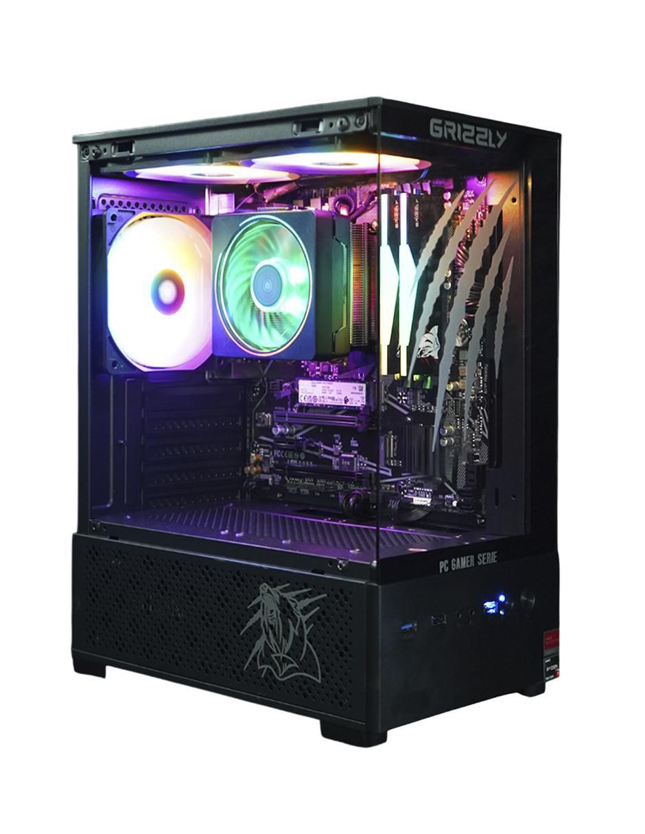Computadora gamer Grizzly PCG-AMD091 AMD Ryzen 7 AMD Radeon Graphics 32 GB RAM 1 TB SSD