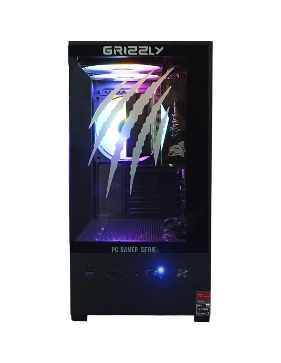 Computadora gamer Grizzly PCG-AMD090 22 pulgadas Full HD AMD Ryzen 7 AMD Radeon Graphics 32 GB RAM 1 TB SSD