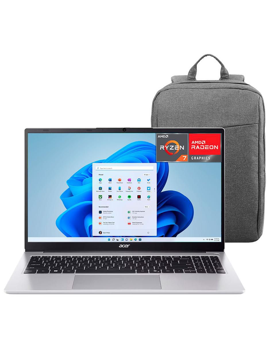 Laptop aspire 3 15.6 pulgadas full hd amd ryzen 7 amd radeon 32 gb ram 512 gb ssd Laptop aspire 3 15.6 pulgadas full hd amd ryzen 7 amd radeon 32 gb ram 512 gb ssd