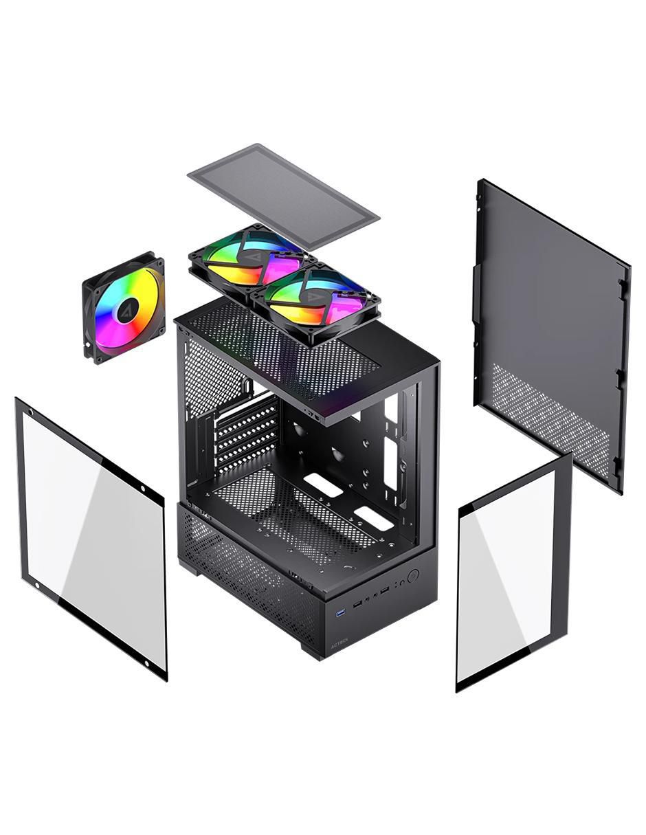 Gabinete Acteck Panorak GC600 RGB