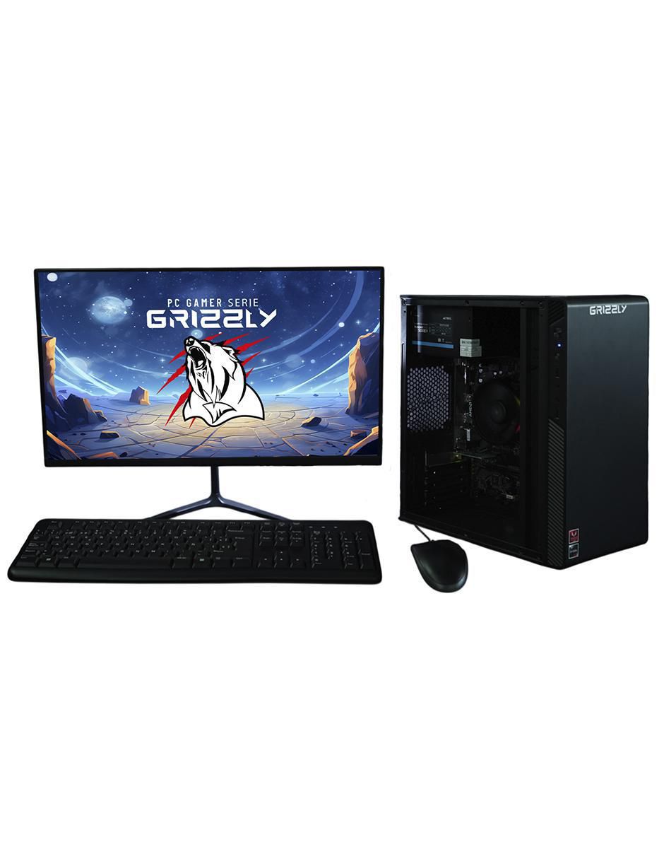 Computadora gamer Grizzly PCG-AMD092 22 pulgadas Full HD AMD Ryzen 3 AMD Radeon Graphics 16 GB RAM 480 GB SSD