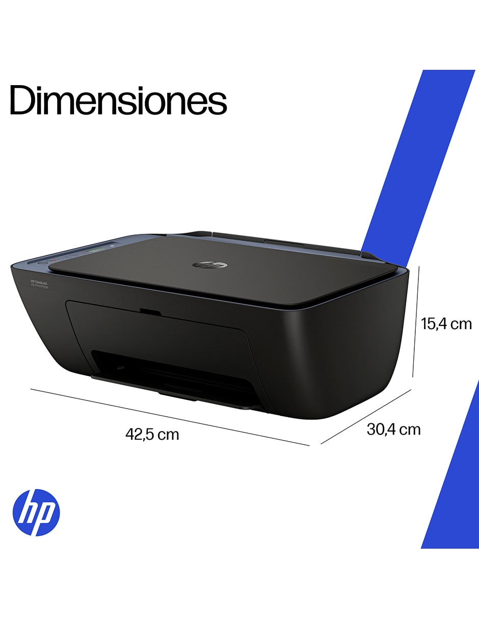 Multifuncional Hp Deskjet Ink Advantage 2975 All-in-One de inyección de tinta inalámbrica a color