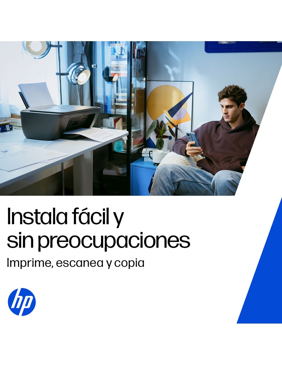 Multifuncional Hp Deskjet Ink Advantage 2975 All-in-One de inyección de tinta inalámbrica a color