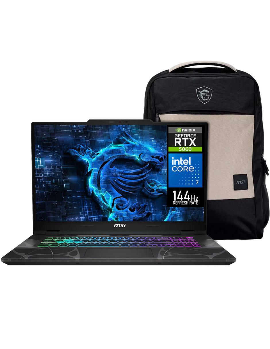 Laptop gamer MSI Cyborg 17 17.3 pulgadas Full HD Intel Core 7 240h NVIDIA GeForce RTX 5060 16 GB RAM 1 TB SSD