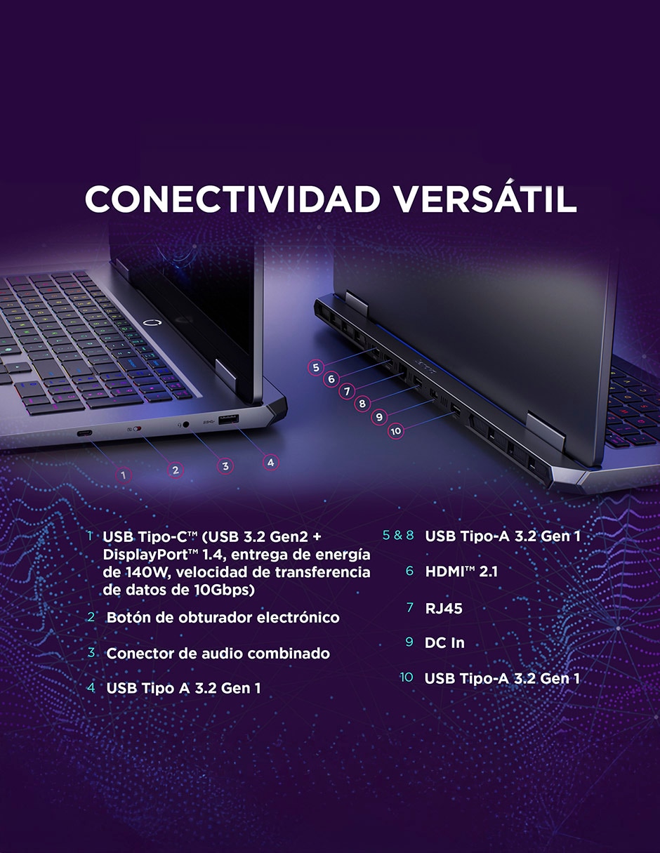 Laptop gamer Lenovo 83JE00TELM 15.6 pulgadas Full HD Intel Core i5 NVIDIA GeForce RTX 5050 32 GB RAM 512 GB SSD