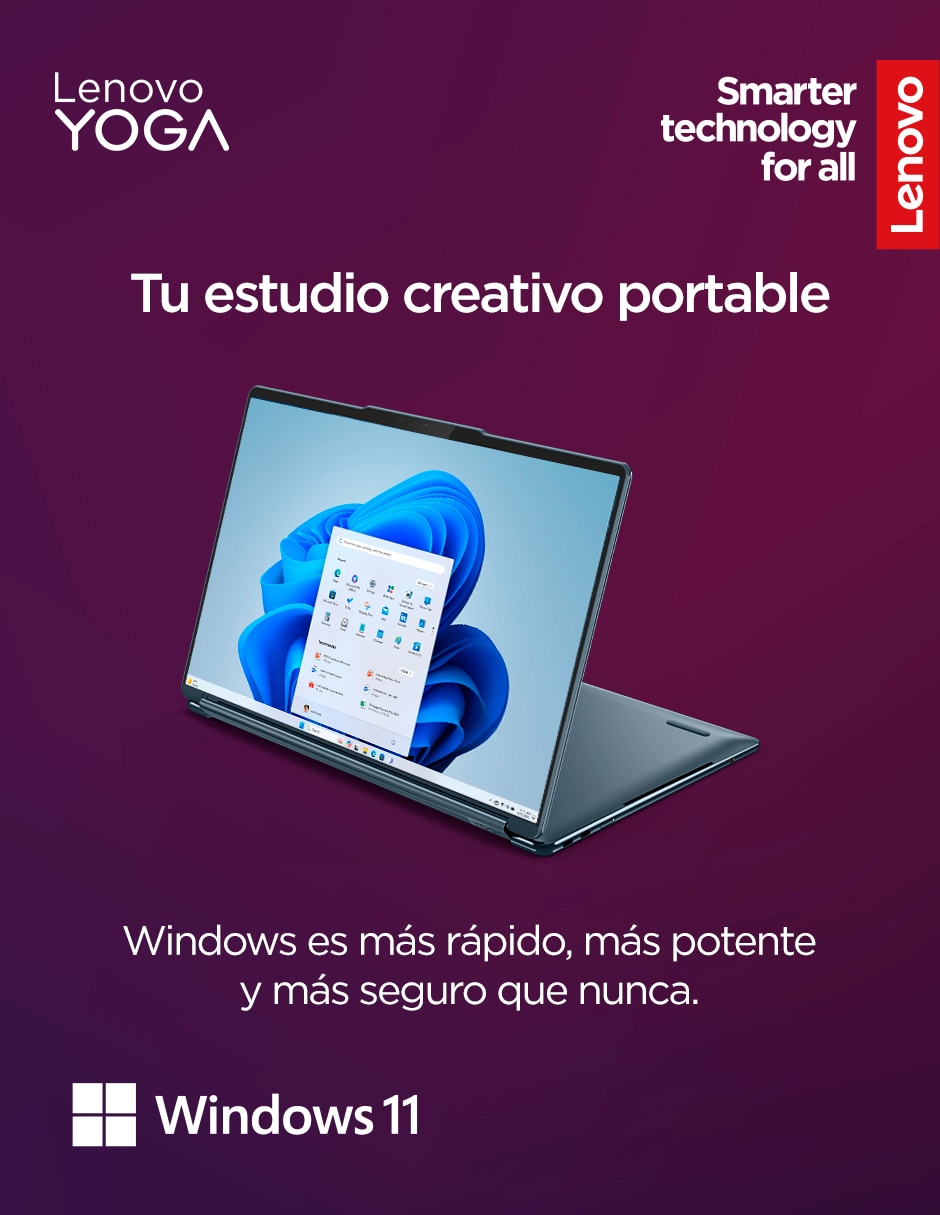 Laptop thin & light touch yoga book 9 14 pulgadas wqxga Intel core ultra 7 integradas 16 GB RAM 1 TB SSD 2