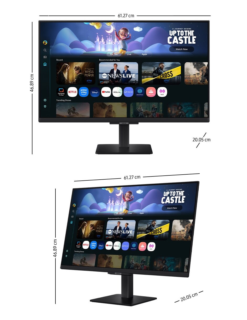 Monitor Samsung IPS Full HD 27 pulgadas LS27FM500ELXZX