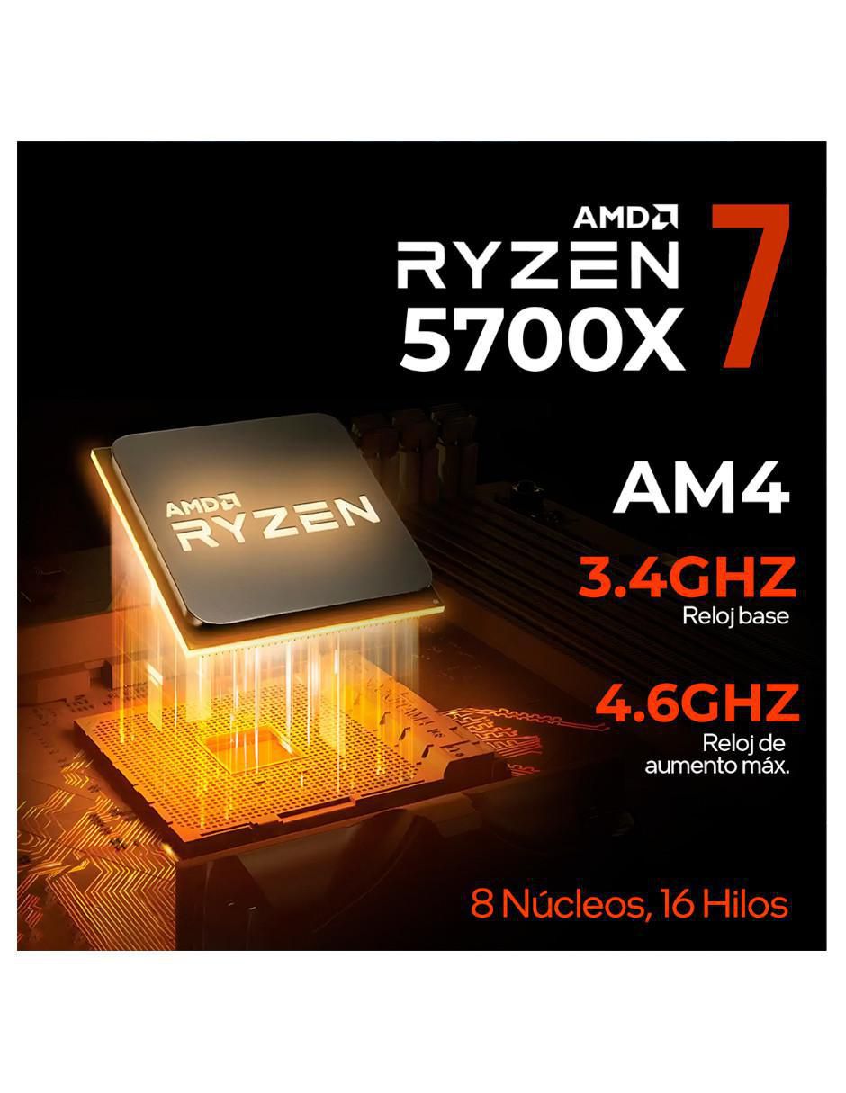 Computadora gamer XTPCR732GB5060TIMAE 32 pulgadas QHD AMD Ryzen 7 NVIDIA GeForce RTX 5060 Ti 32 GB RAM 1 TB SSD 6