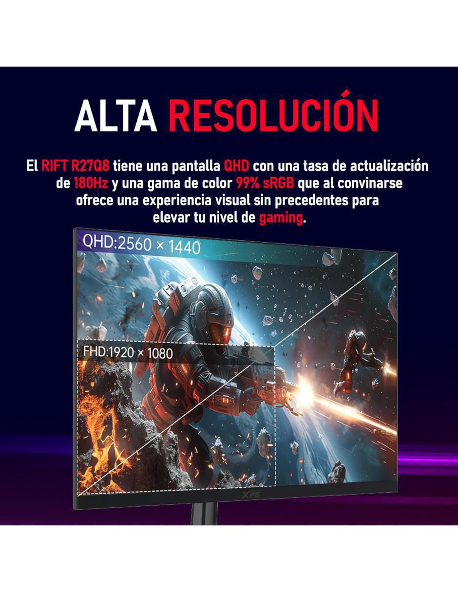 Monitor gamer IPS QHD 27 pulgadas R27Q8-BKCMX Monitor gamer IPS QHD 27 pulgadas R27Q8-BKCMX