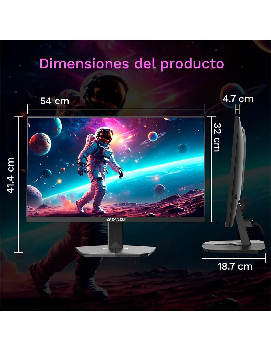 Monitor gamer Sansui ES-G24F4M Freesync Full HD 24 pulgadas