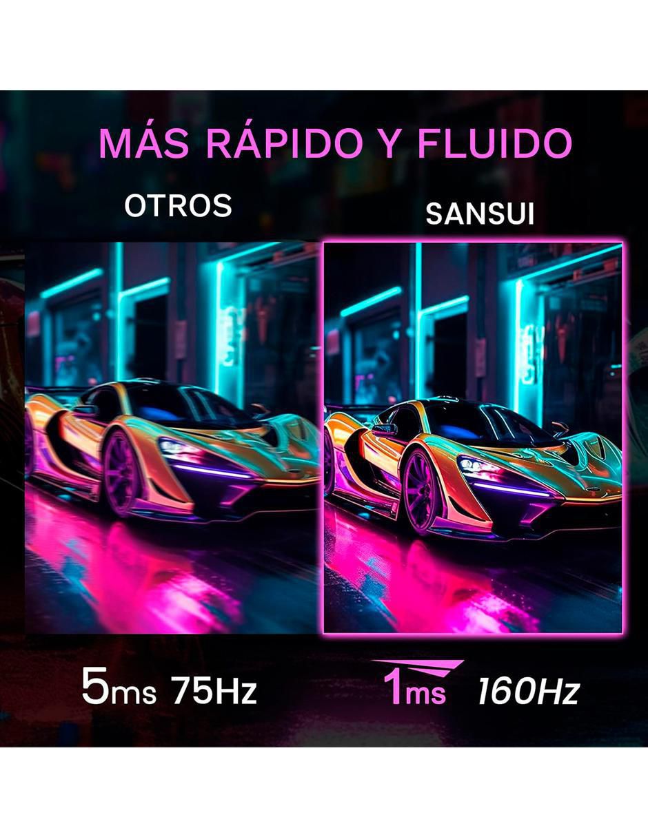 Monitor gamer Sansui ES-G24F4M Freesync Full HD 24 pulgadas