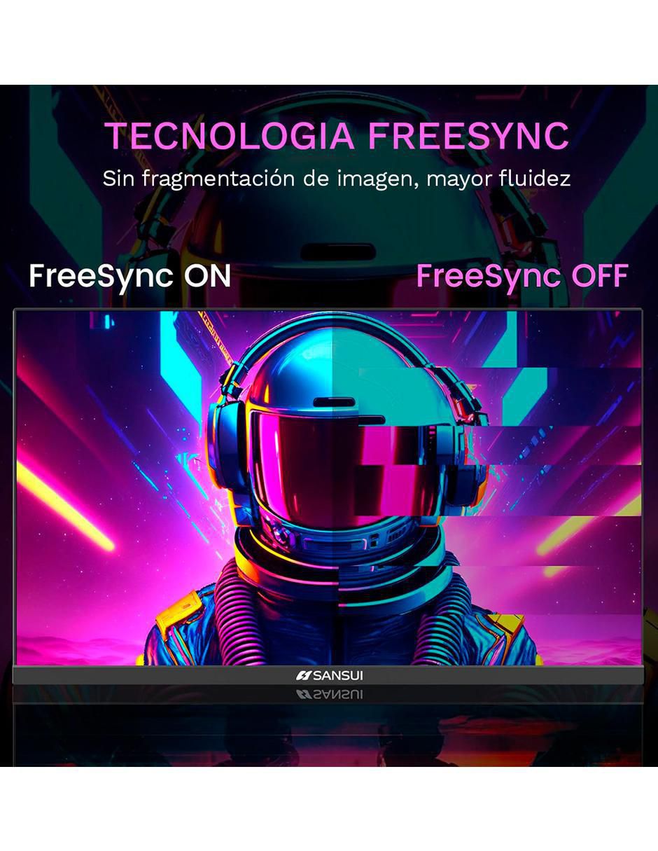 Monitor gamer Sansui ES-G24F4M Freesync Full HD 24 pulgadas