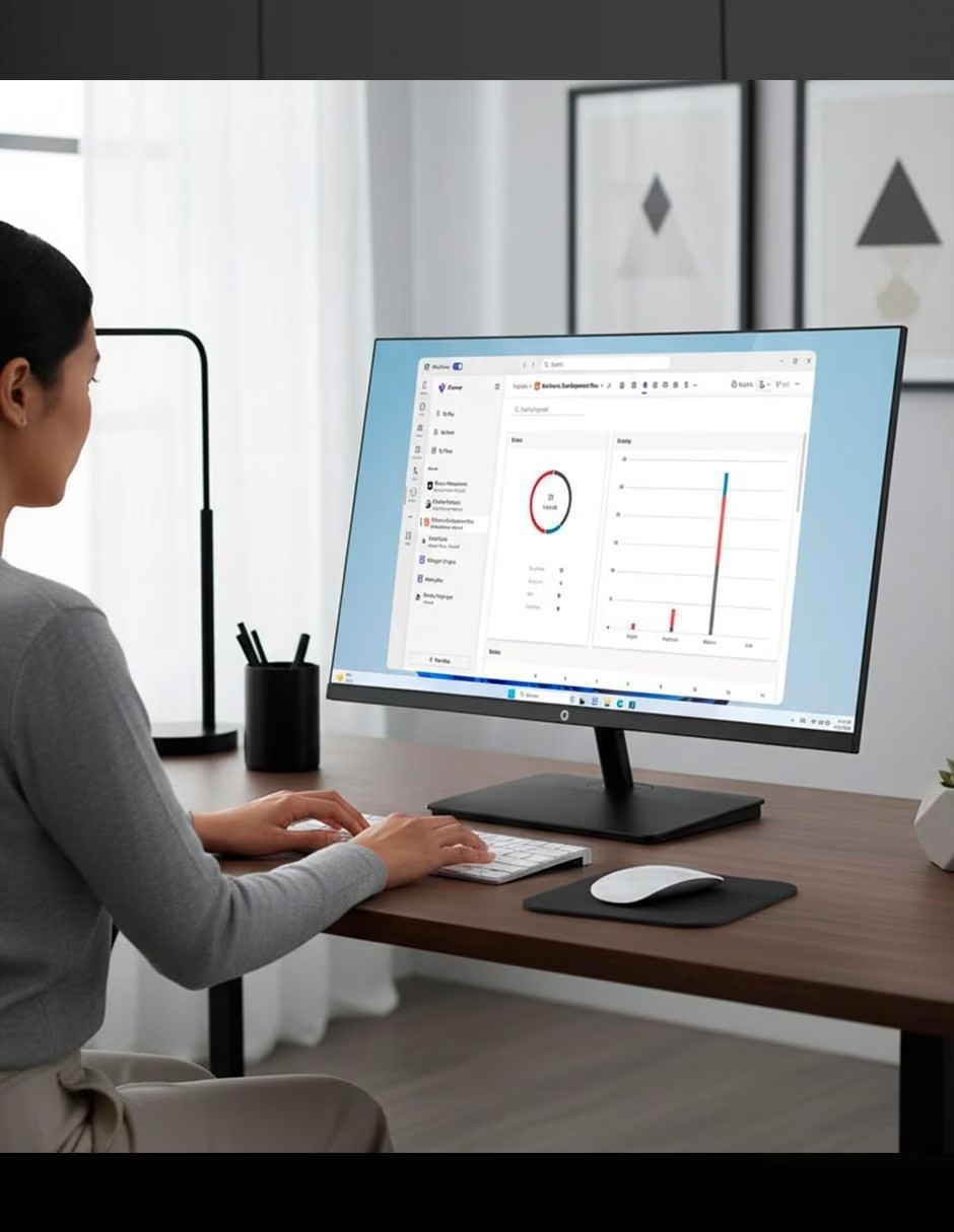 Monitor qian prolite 22 flexiview100 va full hd 21.5 pulgadas qmf