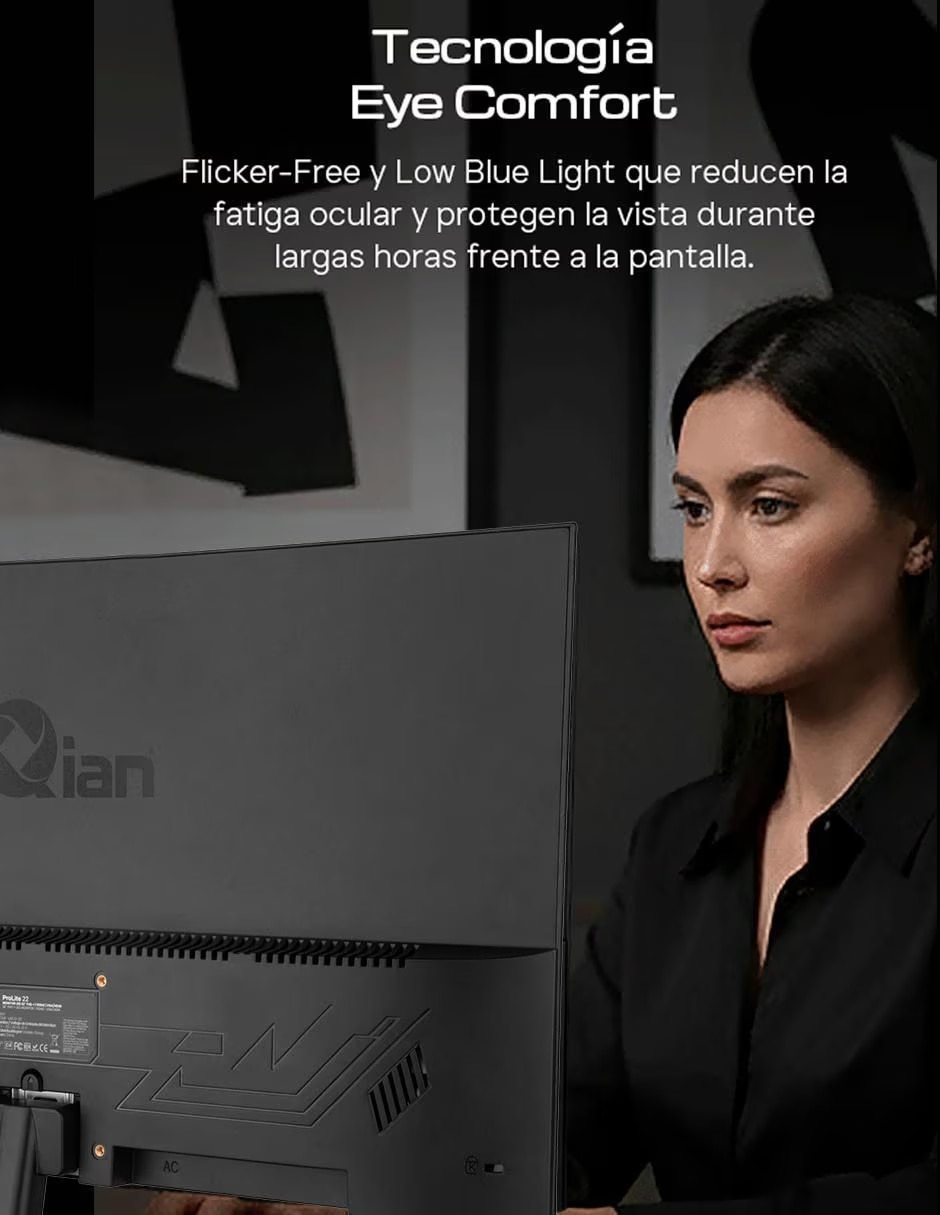 Monitor qian prolite 22 flexiview100 va full hd 21.5 pulgadas qmf
