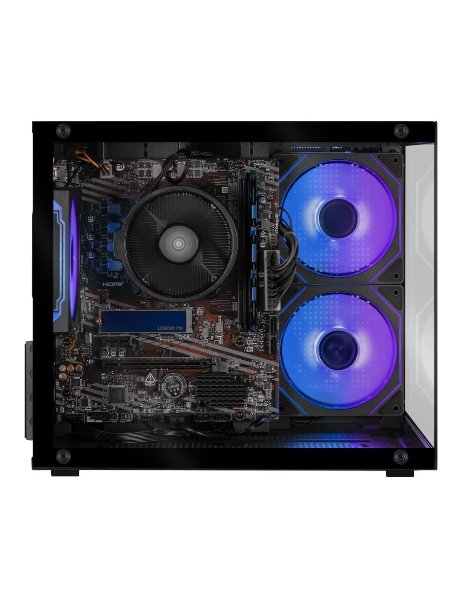 Computadora gamer XTBRR516GBVEGA11MTGB 24 pulgadas Full HD AMD Ryzen 5 AMD Radeon Vega 11 16 GB RAM 500 GB SSD 16