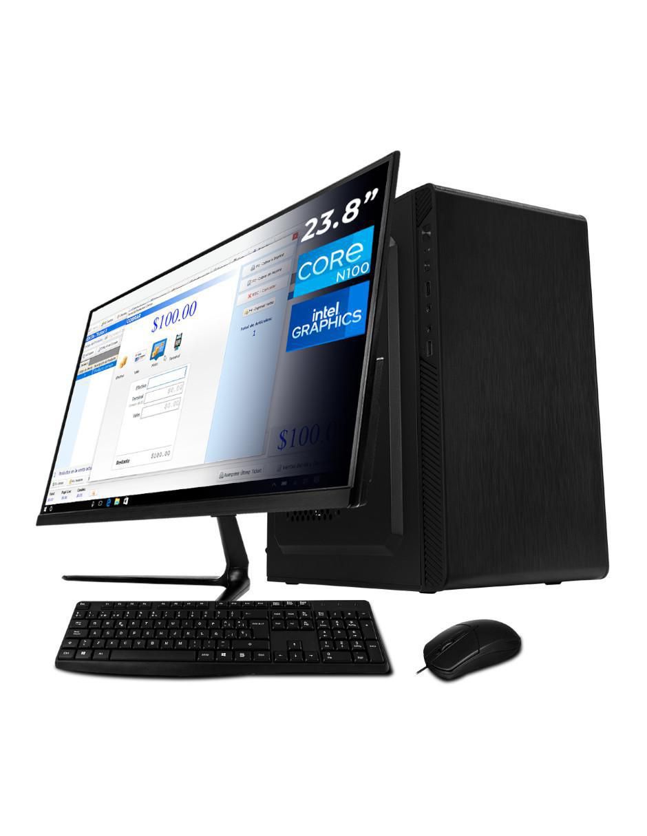 Computadora de escritorio Xtreme Pc Gaming Intel N100 Intel UHD Graphics 16 GB RAM 256 GB SSD