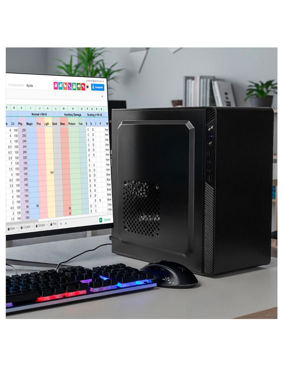 Computadora de escritorio Xtreme Pc Gaming Intel N100 Intel UHD Graphics 16 GB RAM 256 GB SSD