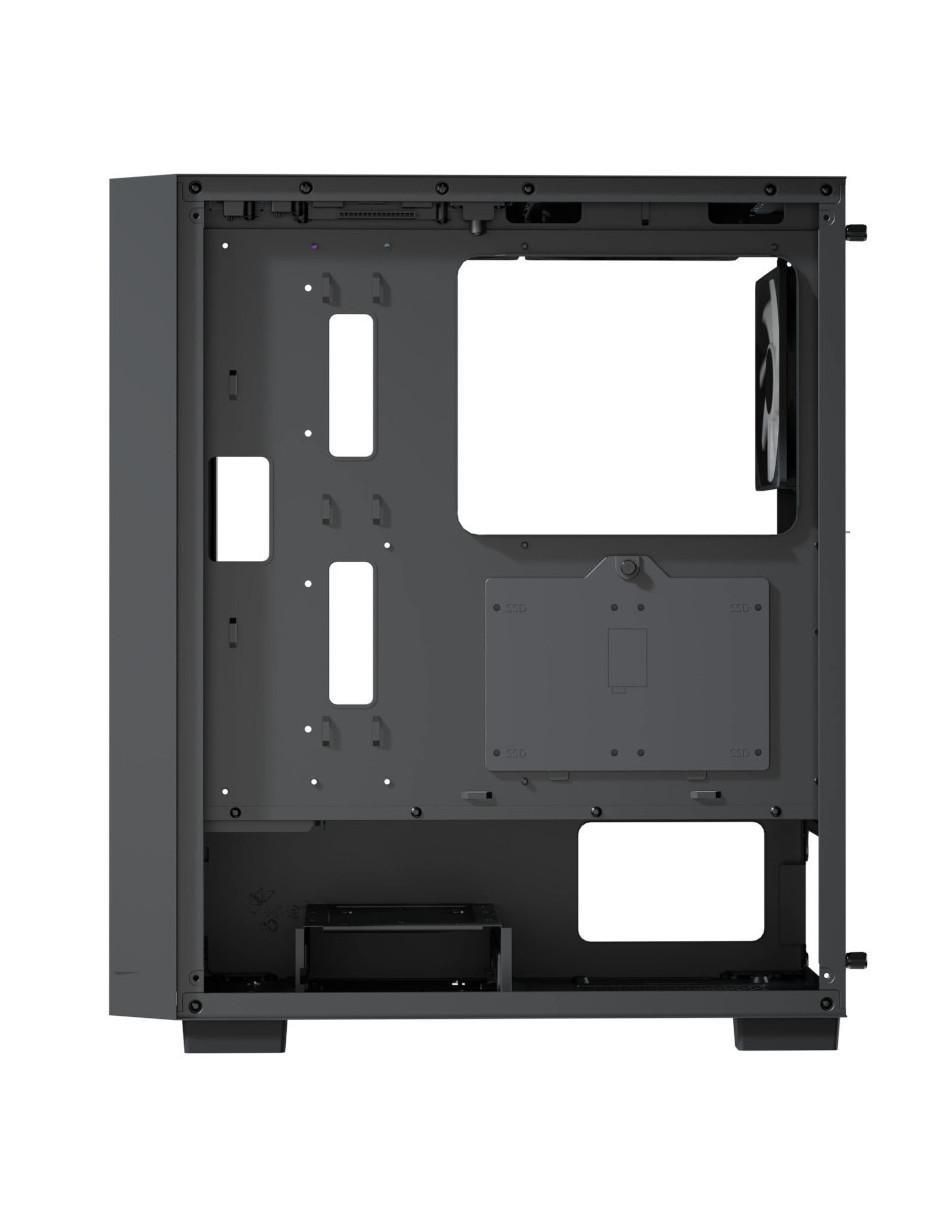 Gabinete P509A Flow Black Gabinete P509A Flow Black