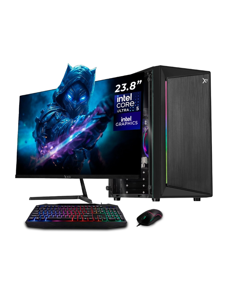 Computadora gamer XTPCU516GB5XEMPB 23.8 pulgadas Full HD Intel Core Ultra 5 integradas 16 GB Ram 500 GB SSD