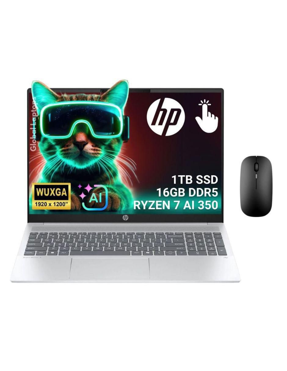 Laptop gamer HP 16-AG1175 16 pulgadas WUXGA AMD Ryzen 7 AMD Radeon Graphics 16 GB RAM 1 TB SDD