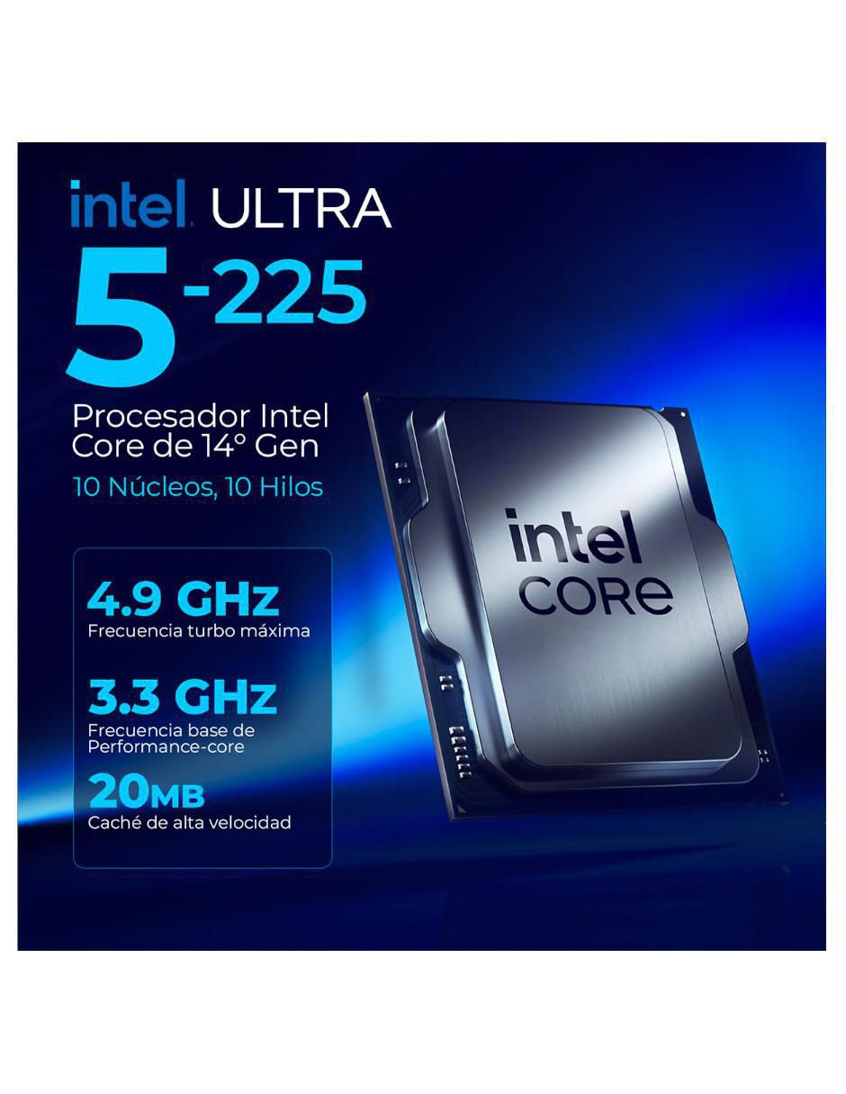 Computadora gamer XTBRU516GB5XEMTGB 27 pulgadas Full HD Intel Core Ultra 5 integradas 16 GB Ram 1 TB SSD 6
