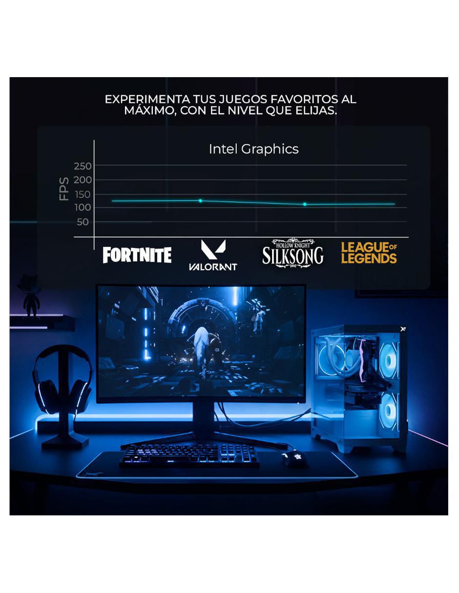 Computadora gamer XTBRU516GB5XEMTGB 27 pulgadas Full HD Intel Core Ultra 5 integradas 16 GB Ram 1 TB SSD 9
