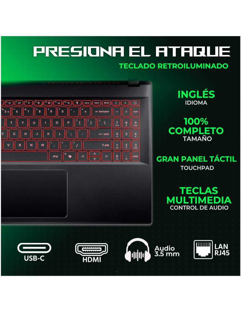 Laptop gamer Nitro V 15 15.6 pulgadas Full HD Intel Core i5 NVIDIA GeForce RTX 5050 32 GB RAM 512 GB 5