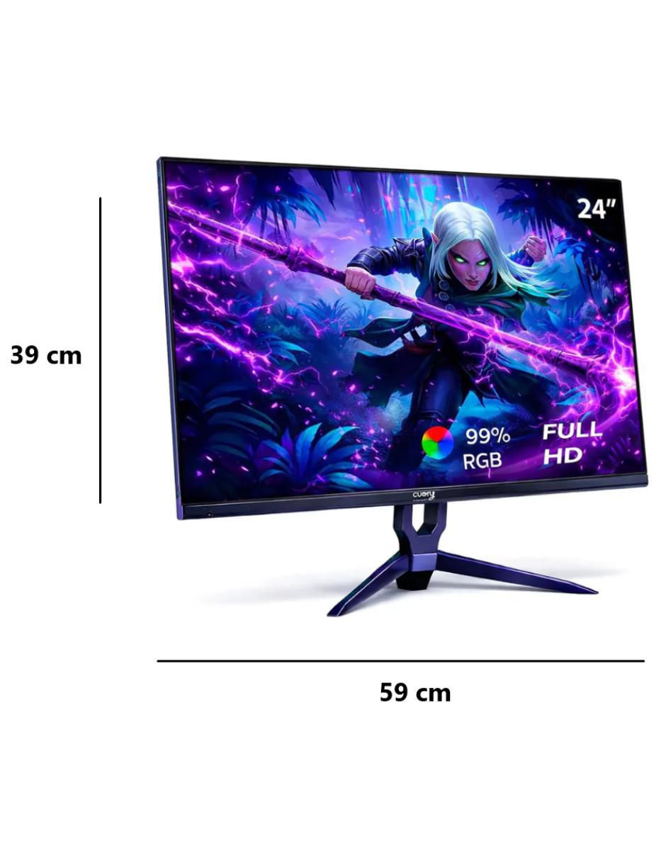 Monitor standard Full HD 24 pulgadas CUO MO24LED 5