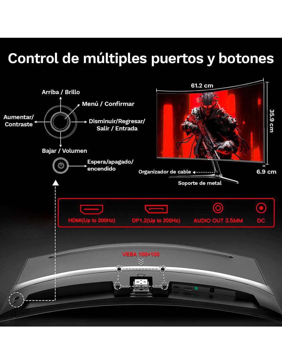 Monitor gamer Sansui Es-G27C1 Freesync Full HD 27 pulgadas