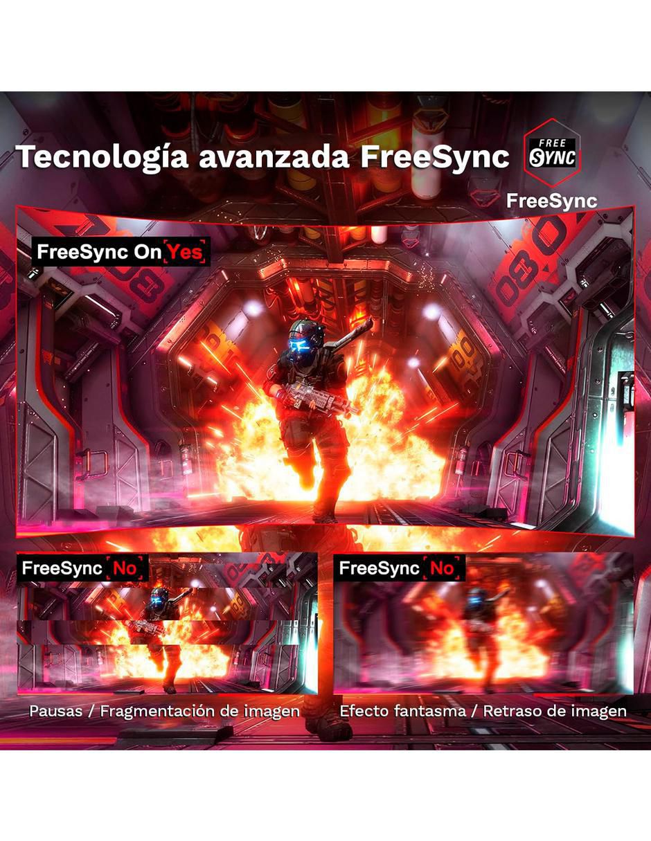 Monitor gamer Es-G27C1 Freesync Full HD 27 pulgadas