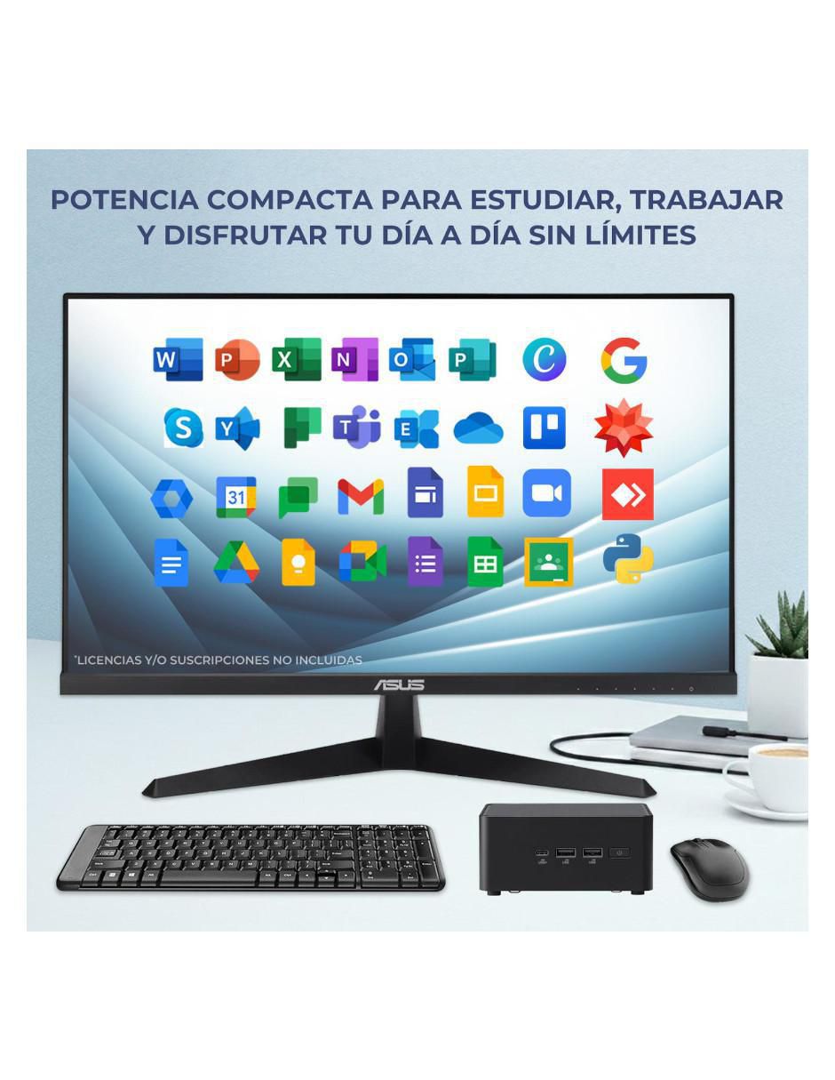 Mini PC NUC 14 PRO Intel Core Ultra 7 Integrada 16 GB RAM 1 TB SDD 6