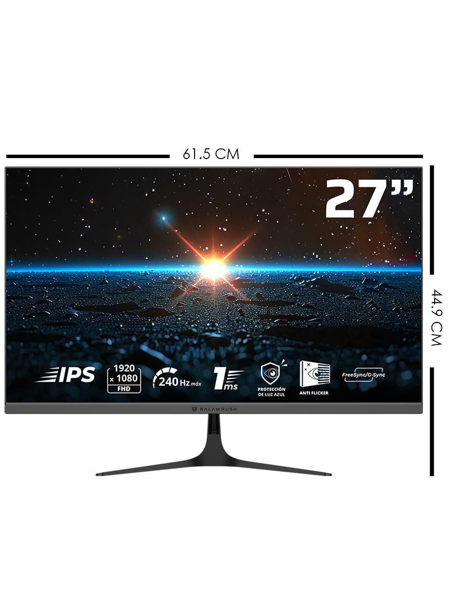 Monitor gamer Balam Rush BR-944120 IPS Full HD 27 pulgadas Cosmos Edge MCE27P
