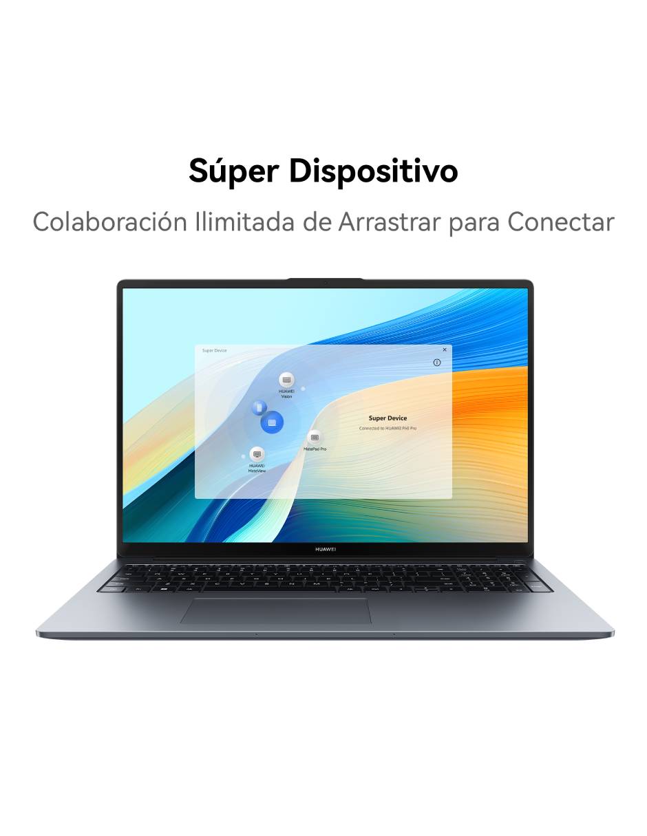 Laptop MateBook D16 16 pulgadas Full HD+ Intel Core i5 Intel UHD Graphics 16 GB RAM 512 GB 9