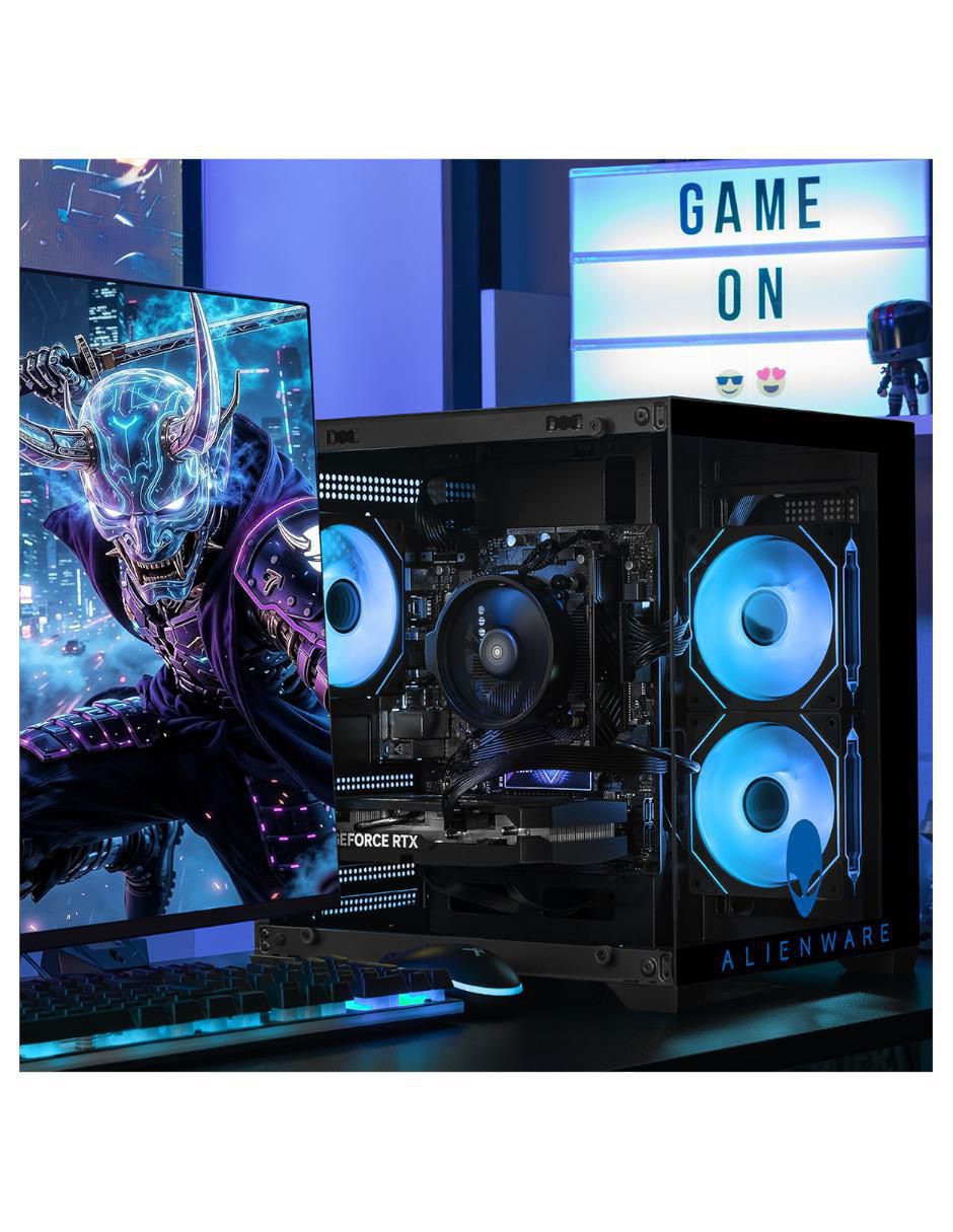 Computadora gamer XTPCR516GB5060MAE 32 pulgadas QHD AMD Ryzen 5 NVIDIA GeForce RTX 5060 16 GB RAM 1 TB SSD 4