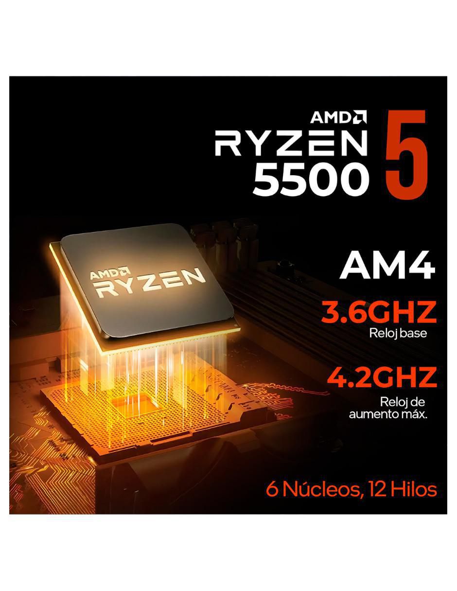 Computadora gamer XTPCR516GB5060MAE 32 pulgadas QHD AMD Ryzen 5 NVIDIA GeForce RTX 5060 16 GB RAM 1 TB SSD 6