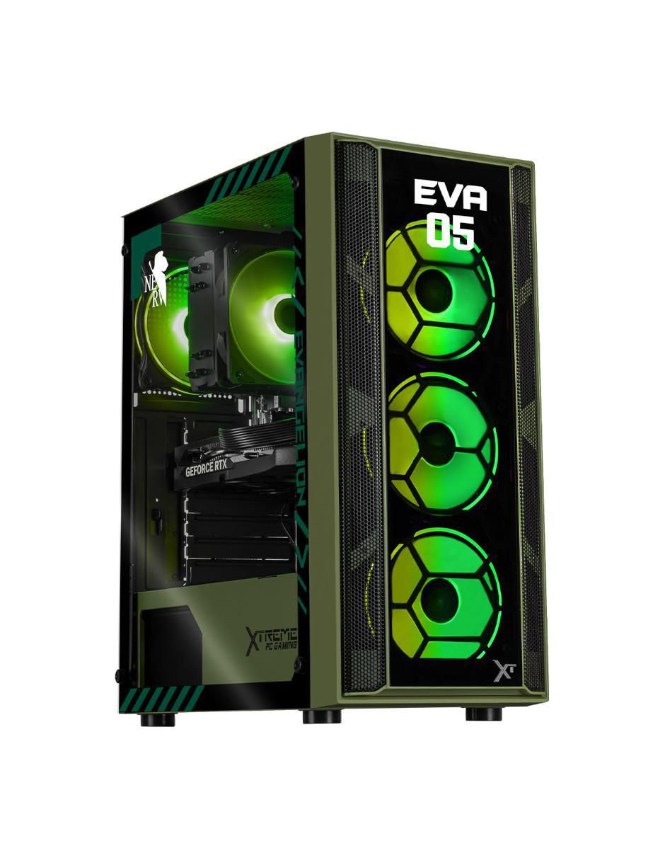 Computadora gamer XTPCR716GB5060EVA05 AMD Ryzen 7 NVIDIA GeForce RTX 5060 16 GB 1 TB