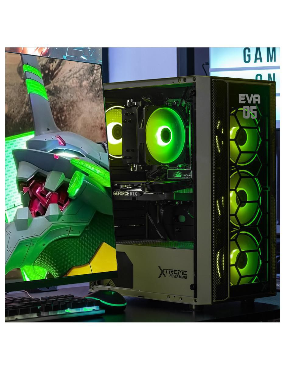 Computadora gamer XTPCR716GB5060EVA05 AMD Ryzen 7 NVIDIA GeForce RTX 5060 16 GB 1 TB 5