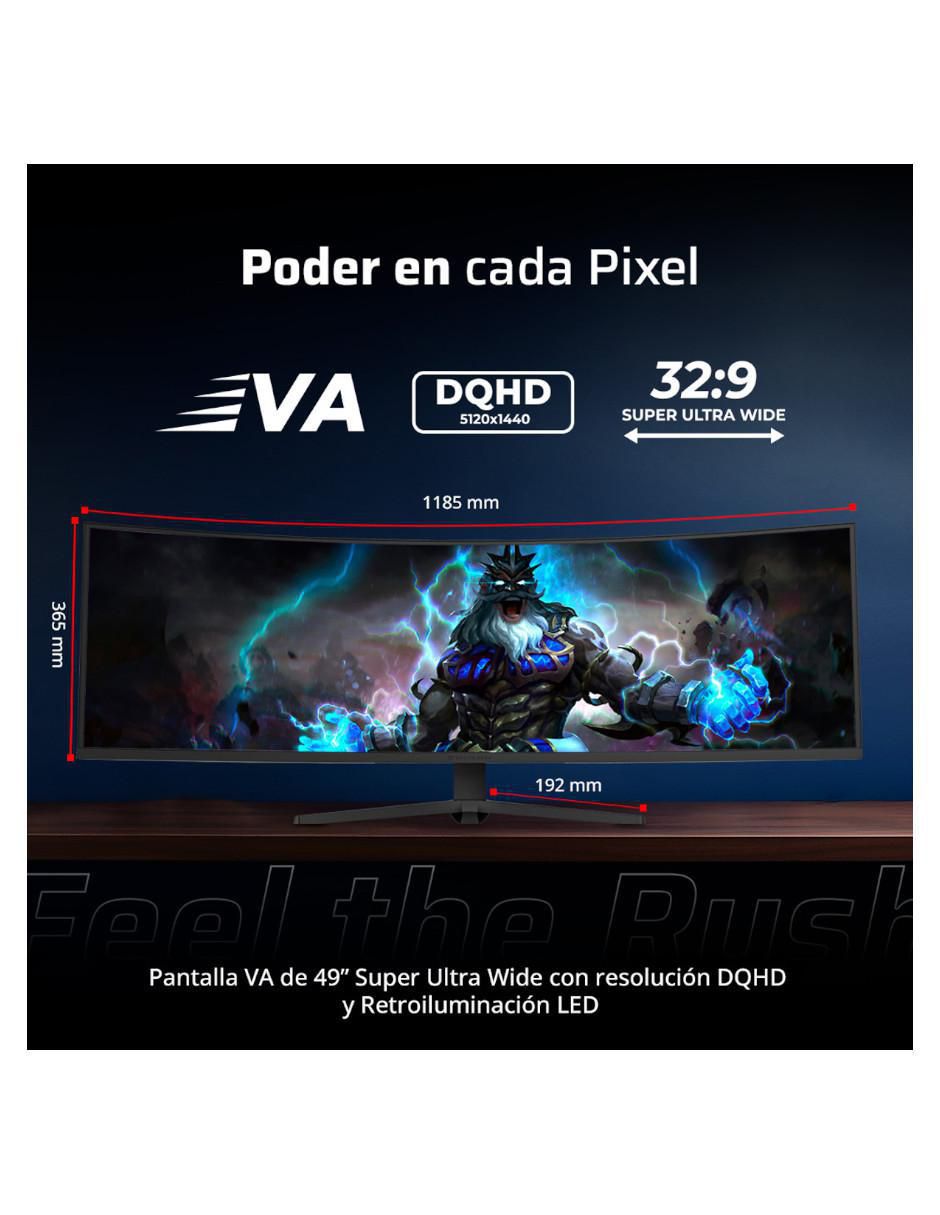 Monitor gamer Cosmos Titan Mct49X VA DQHD 49 pulgadas 5
