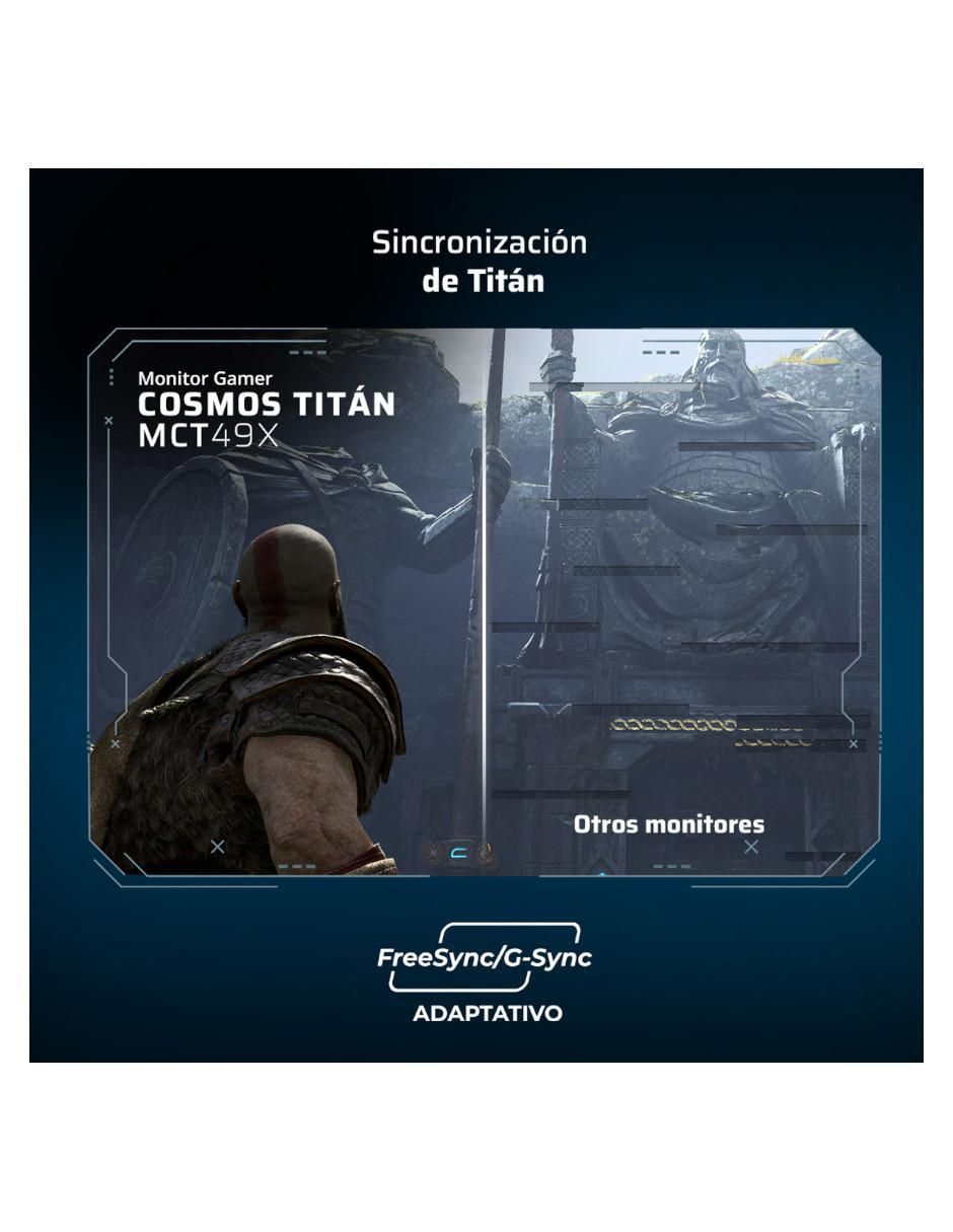 Monitor gamer Cosmos Titan Mct49X VA DQHD 49 pulgadas